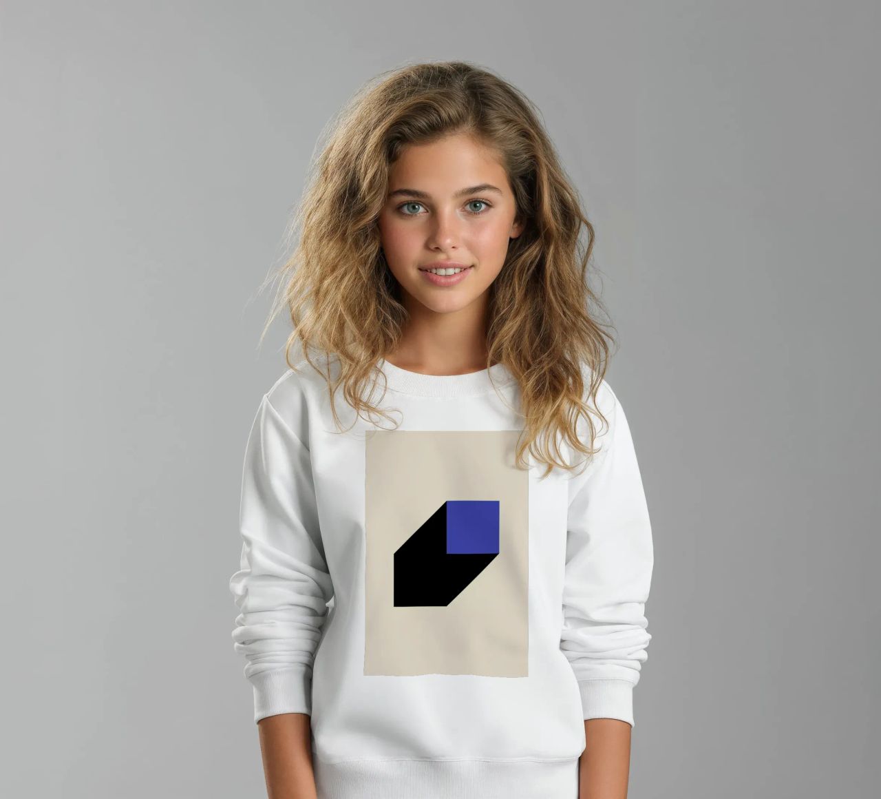 Geometric Projection felpa bambino da Studio One