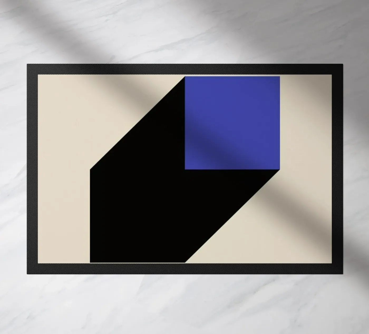 Geometric Projection doormat by Studio One