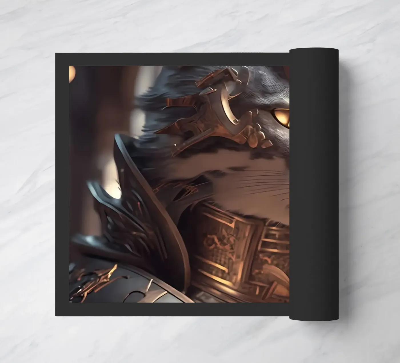 Poster deurmat van Mikesell