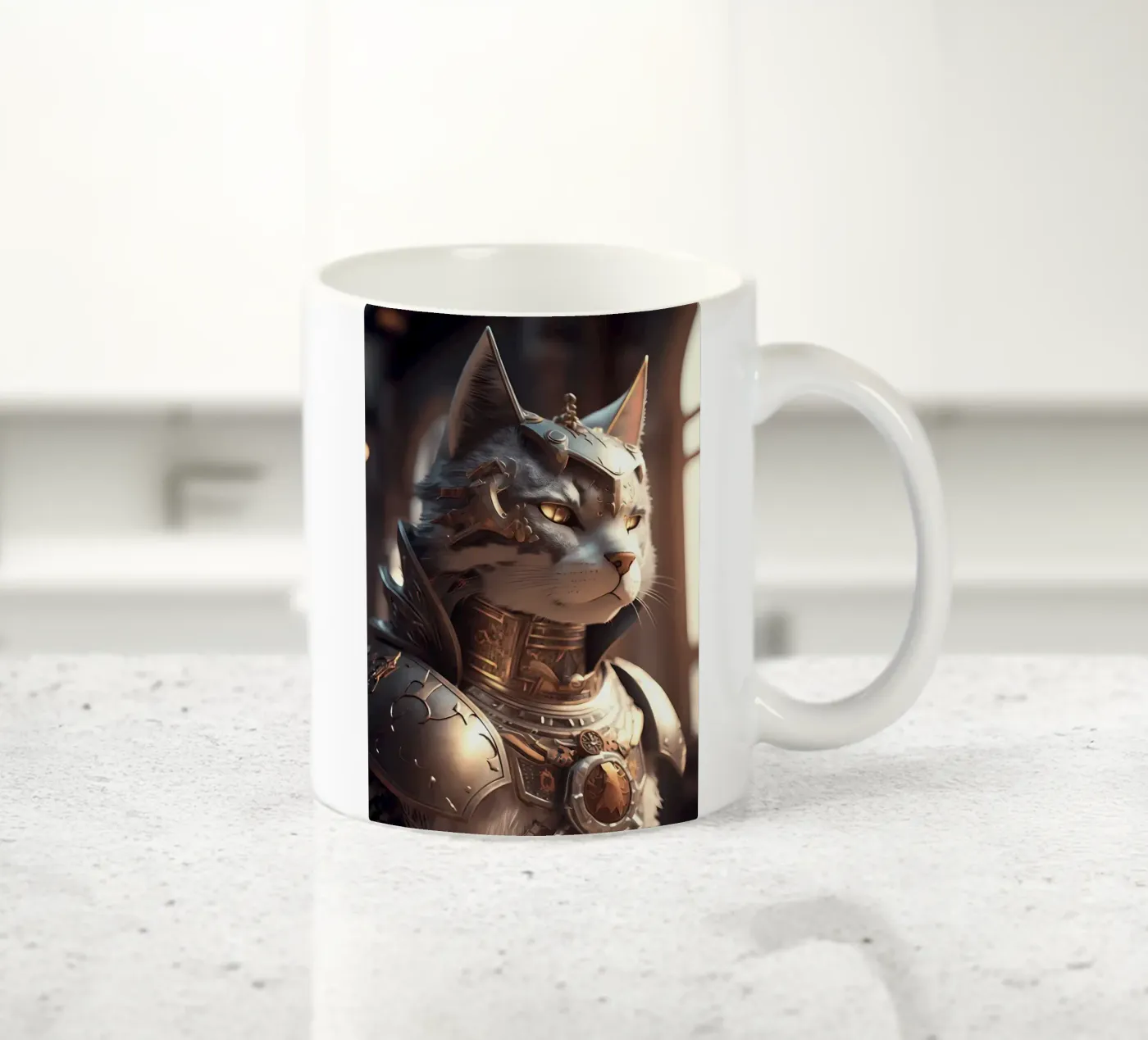 Poster ceramic mug by Mikesell
