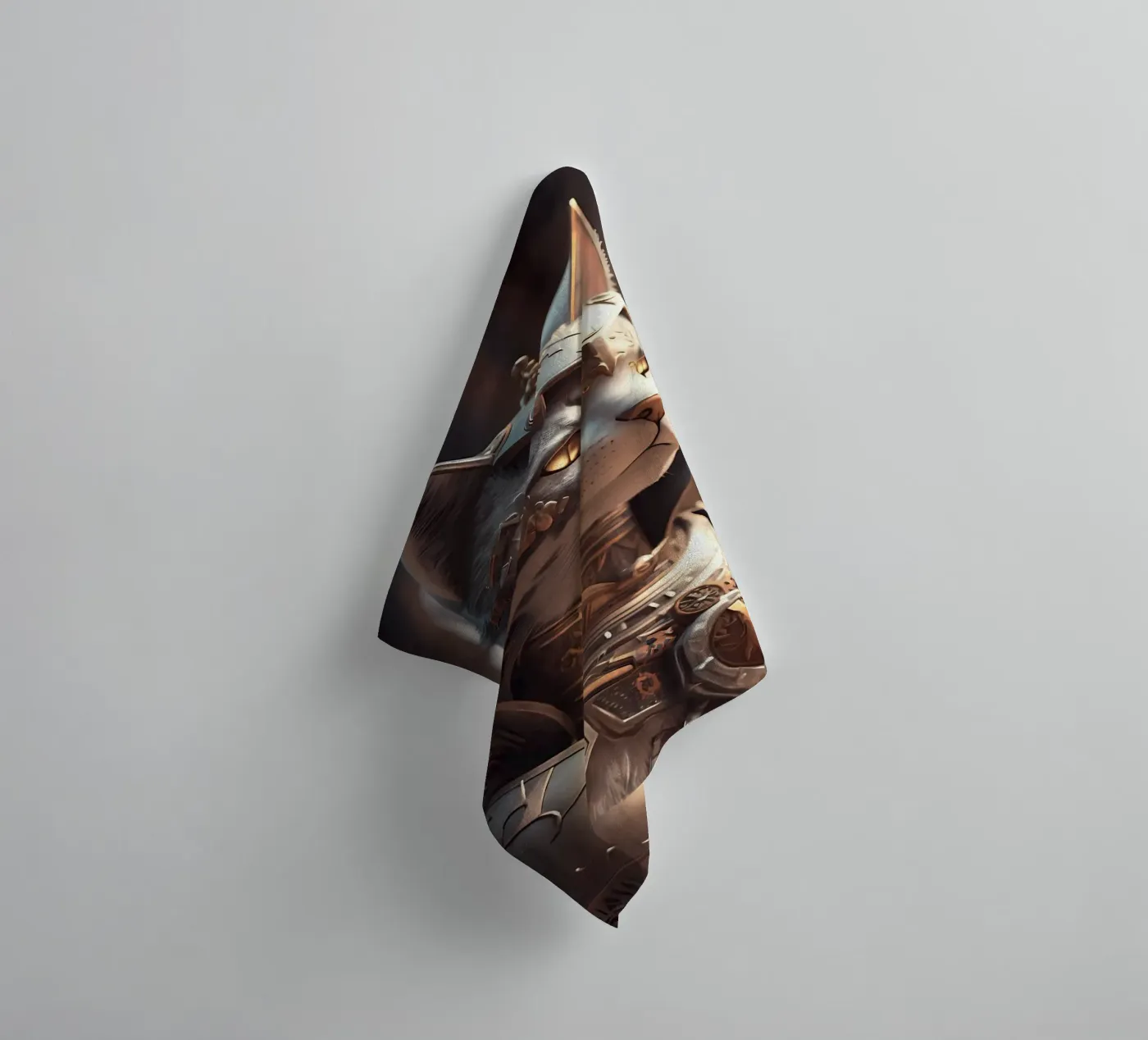 Poster badhanddoek van Mikesell