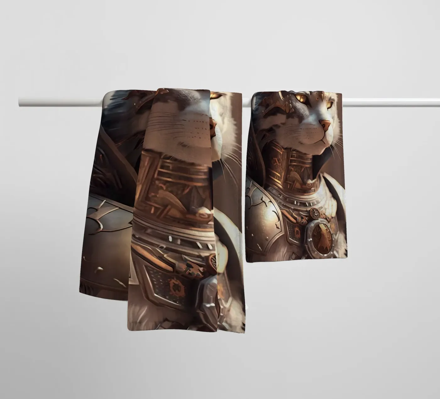 Poster badhanddoek van Mikesell