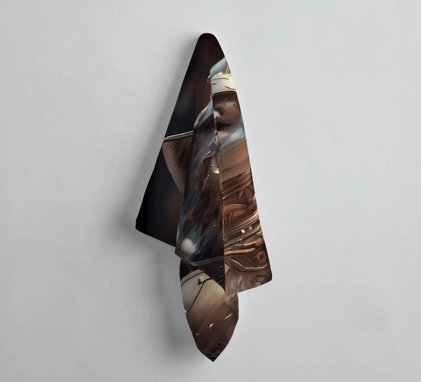 Poster badhanddoek van Mikesell