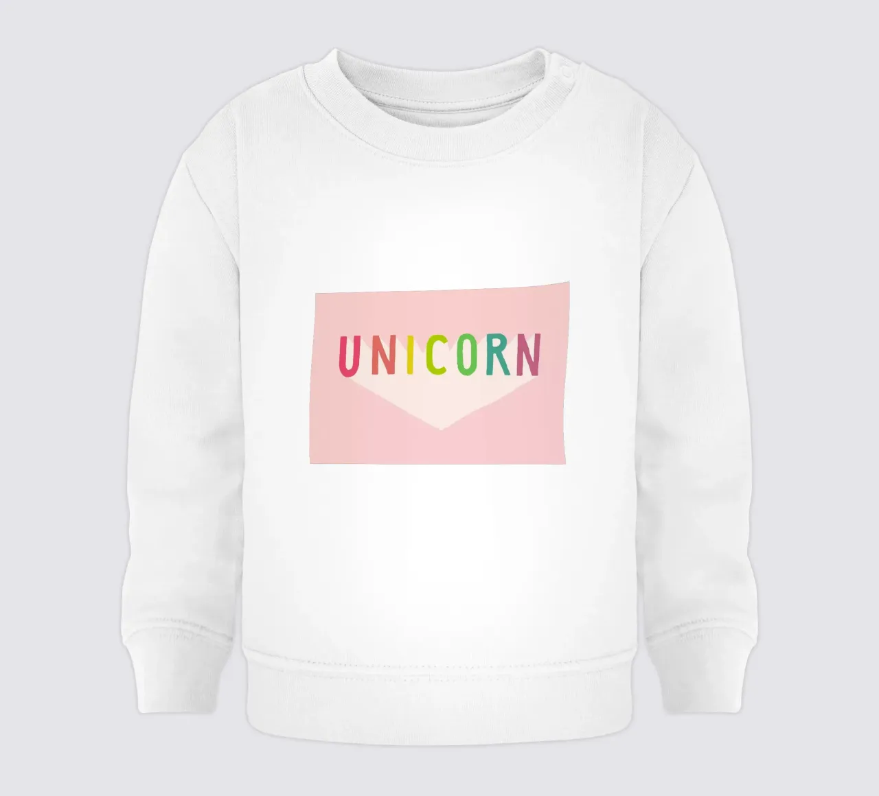 Unicorn baby sweatshirt by Florent Bodart