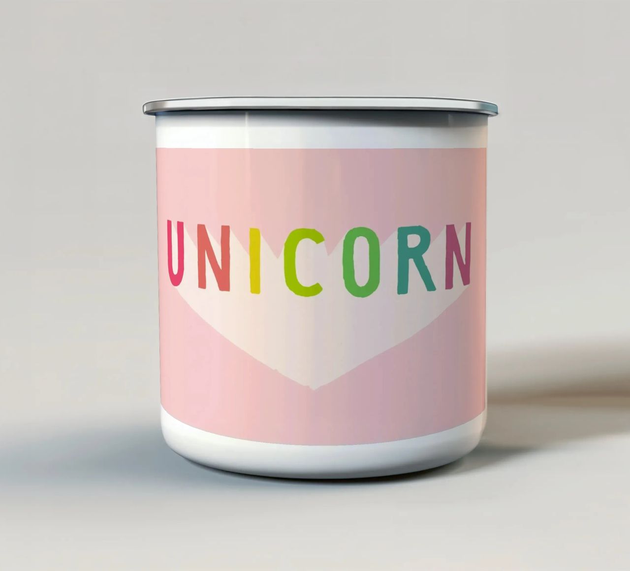 Unicorn tazza in smalto da Florent Bodart
