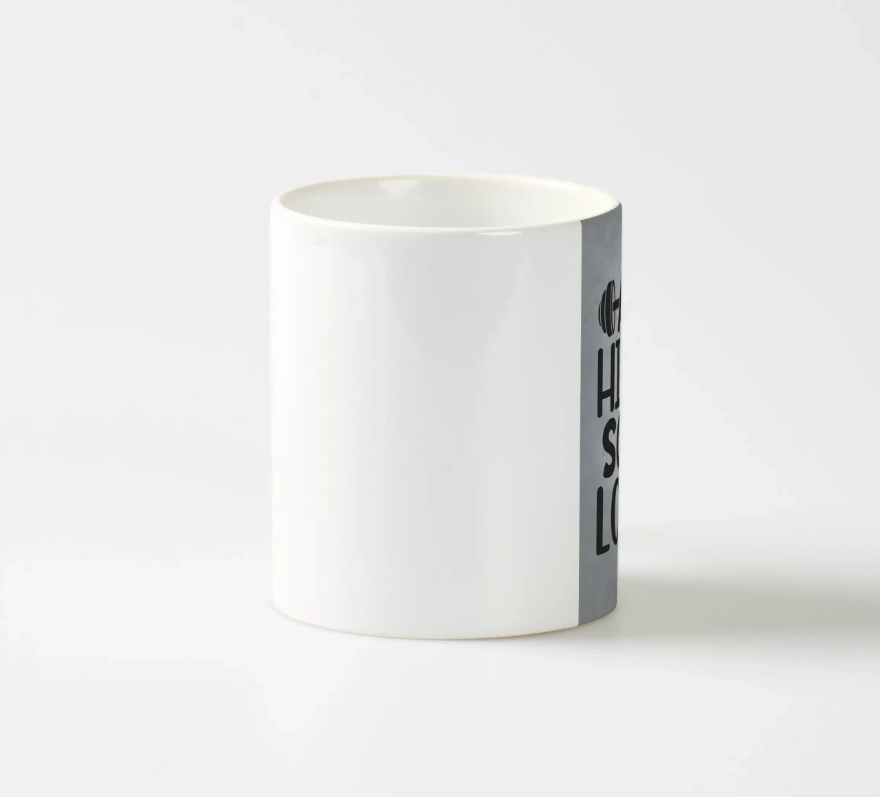 Puntare più in alto Squat più in basso tazza in ceramica da Farryn