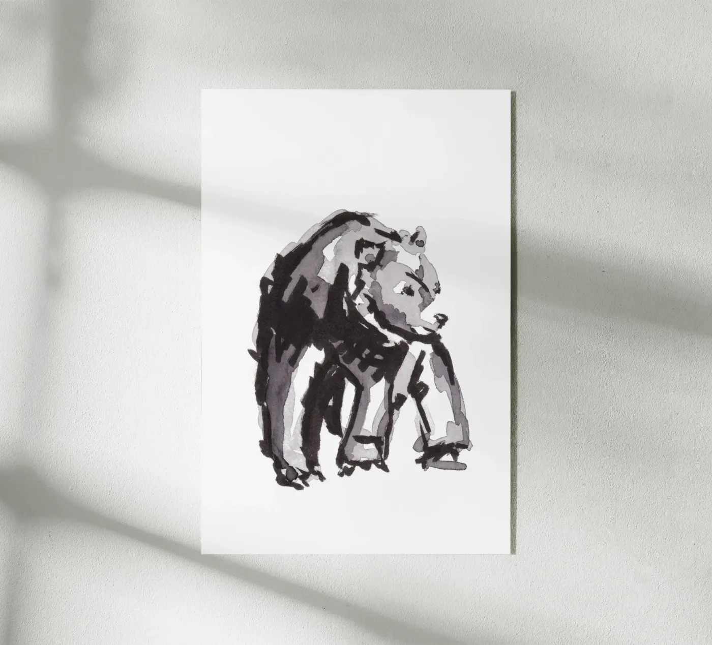 Bear Acryl-Glas von KRUTH DESIGN