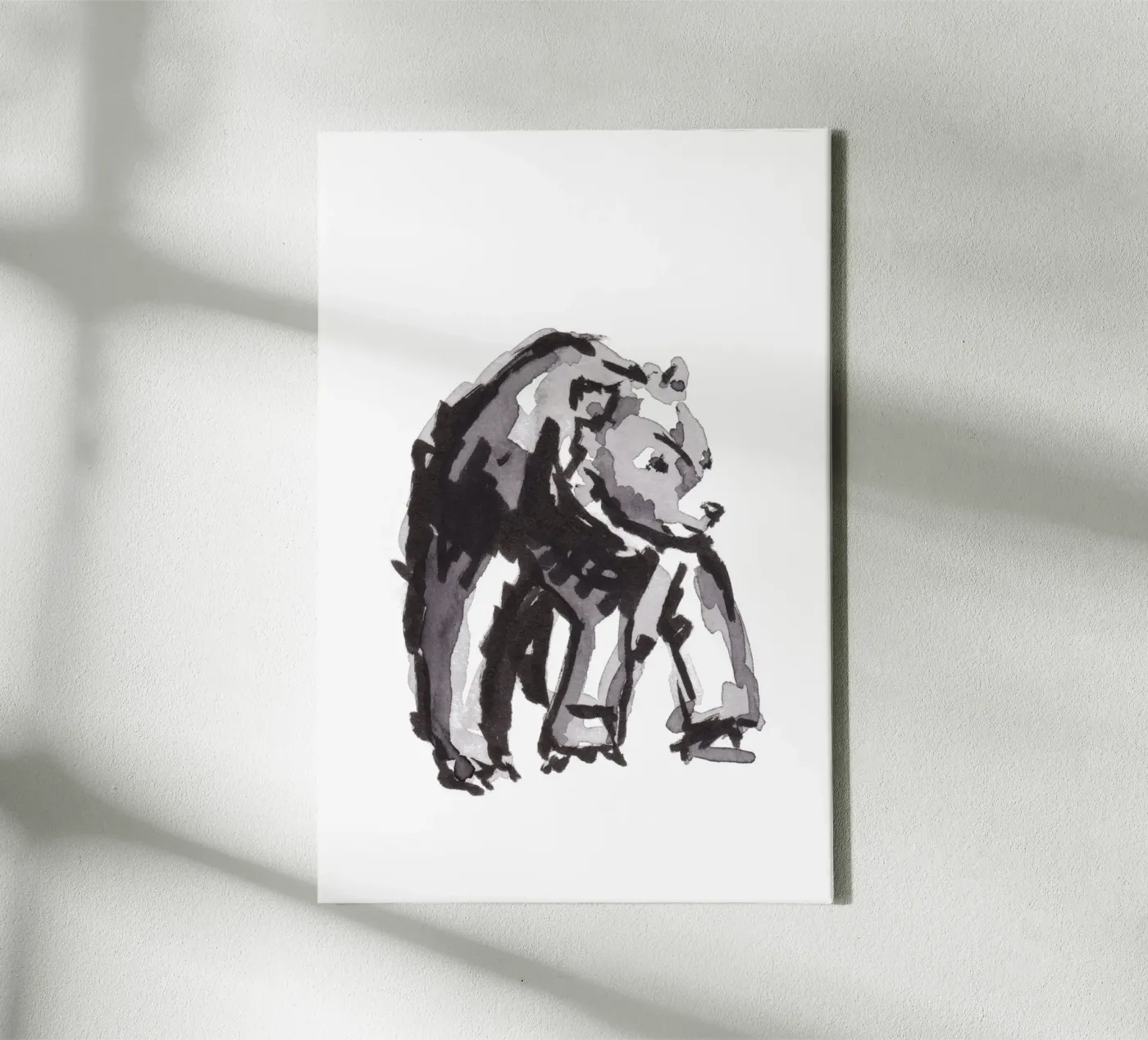 Bear Leinwand von KRUTH DESIGN
