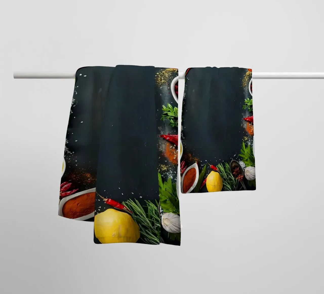 Spezie Cibo e cucina asciugamano da bagno da Mikesell