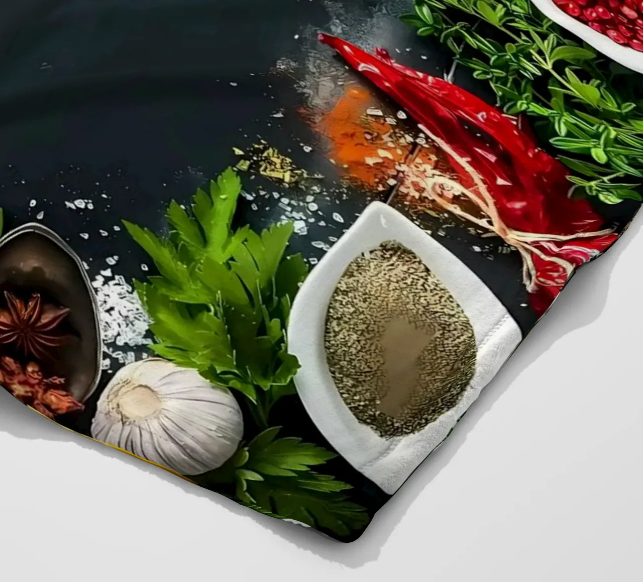 Spezie Cibo e cucina coperta in pile da Mikesell