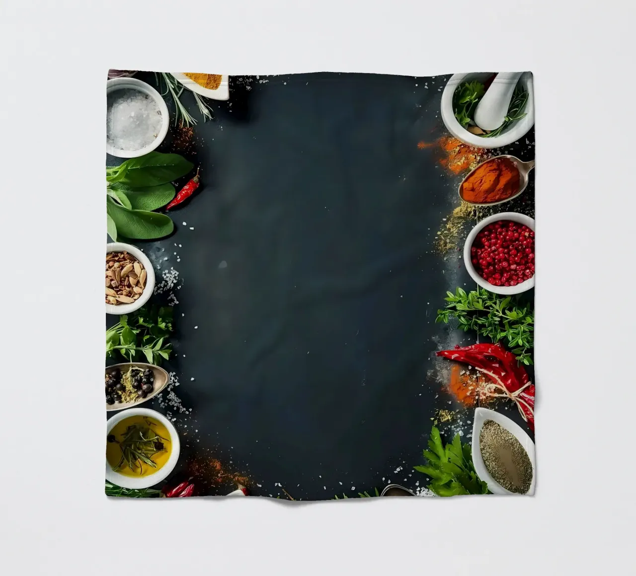 Spezie Cibo e cucina coperta in pile da Mikesell