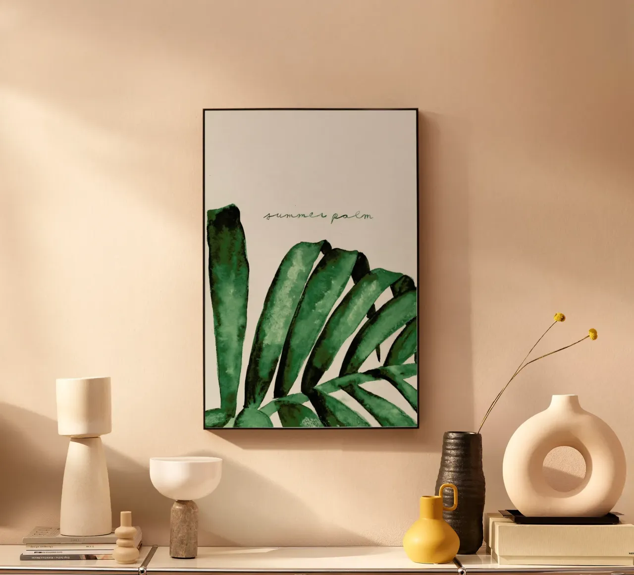 Summer Palm plexiglass da Nathys_illustration