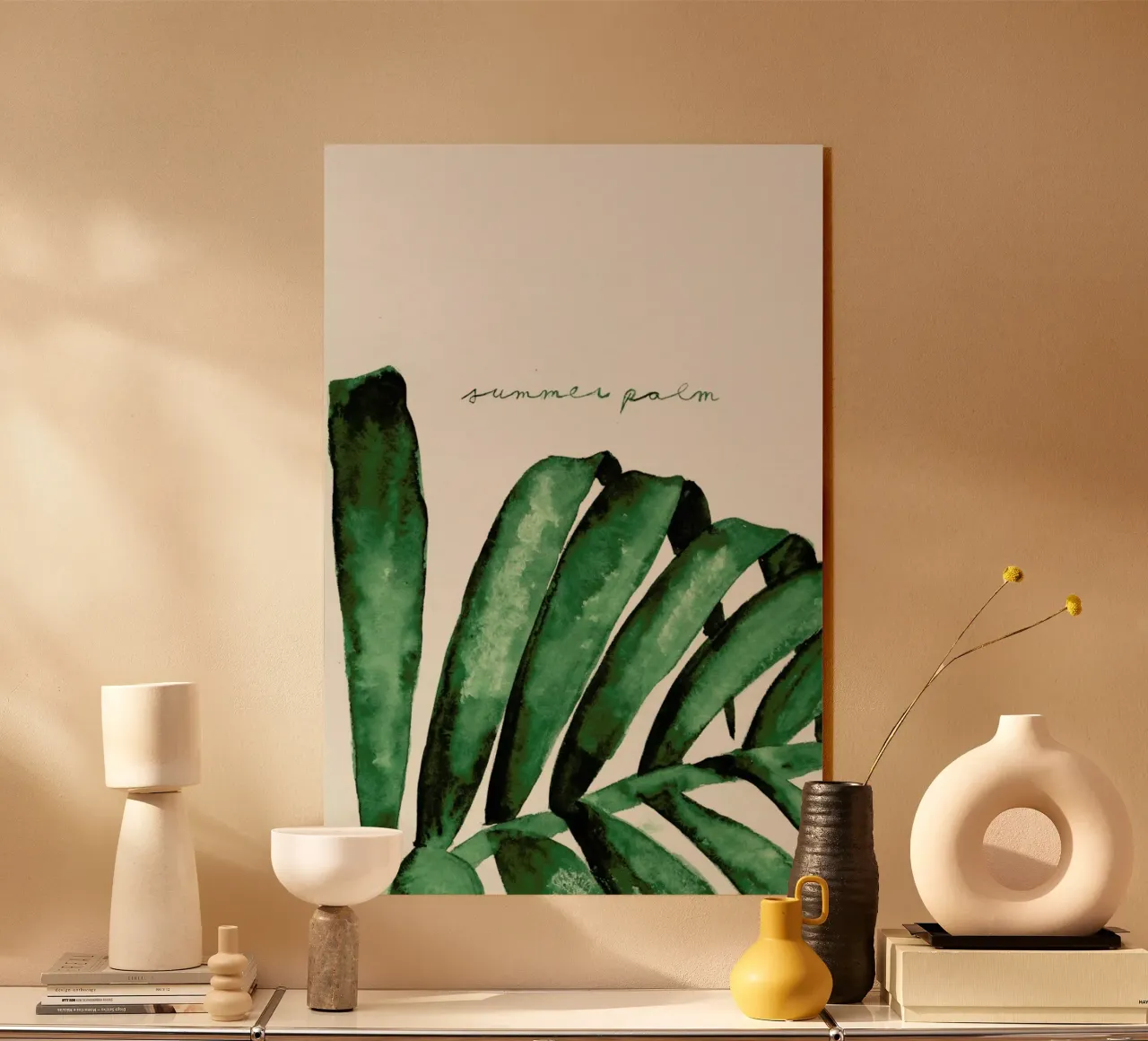 Summer Palm plexiglass da Nathys_illustration