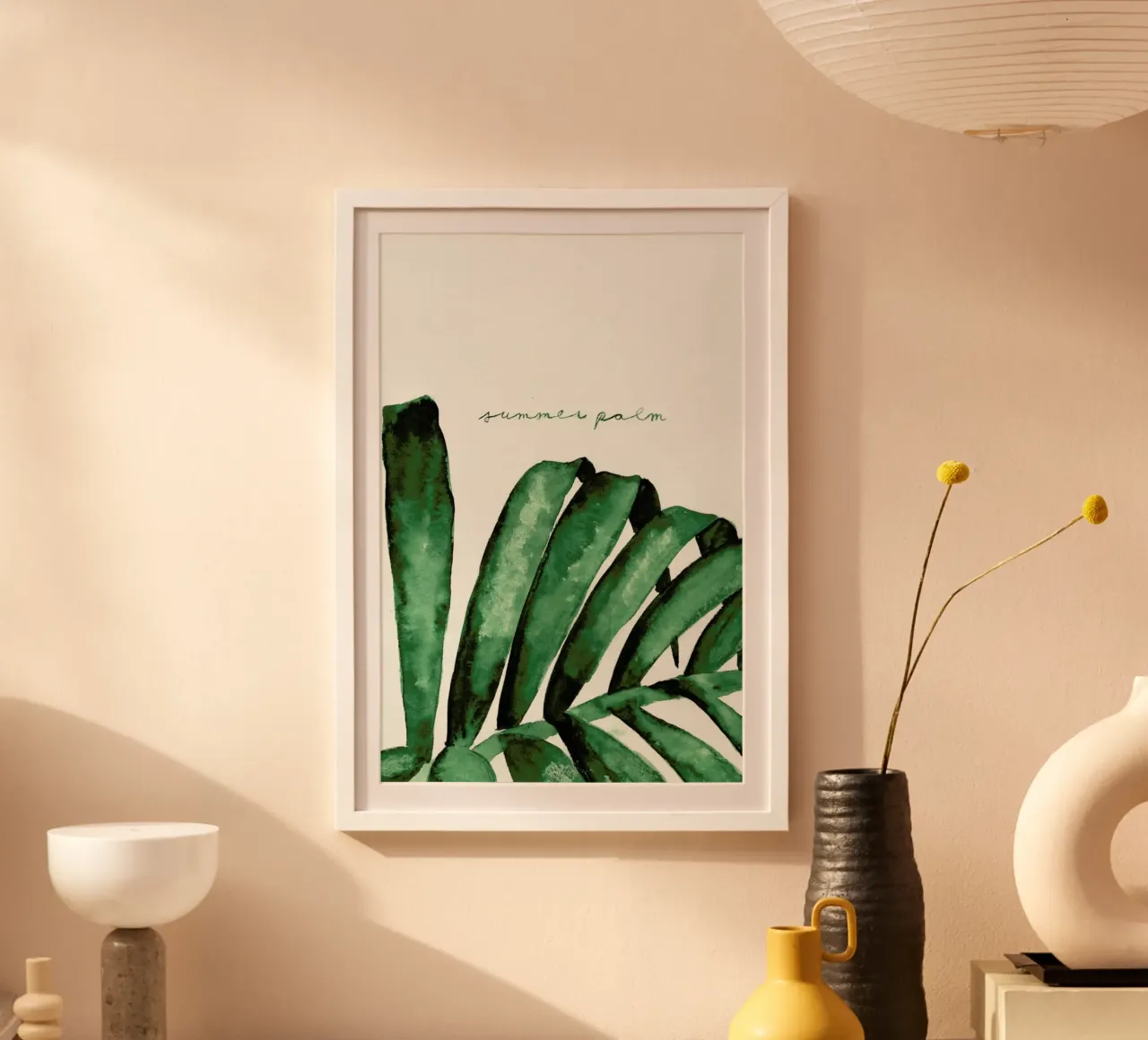 Summer Palm poster da Nathys_illustration