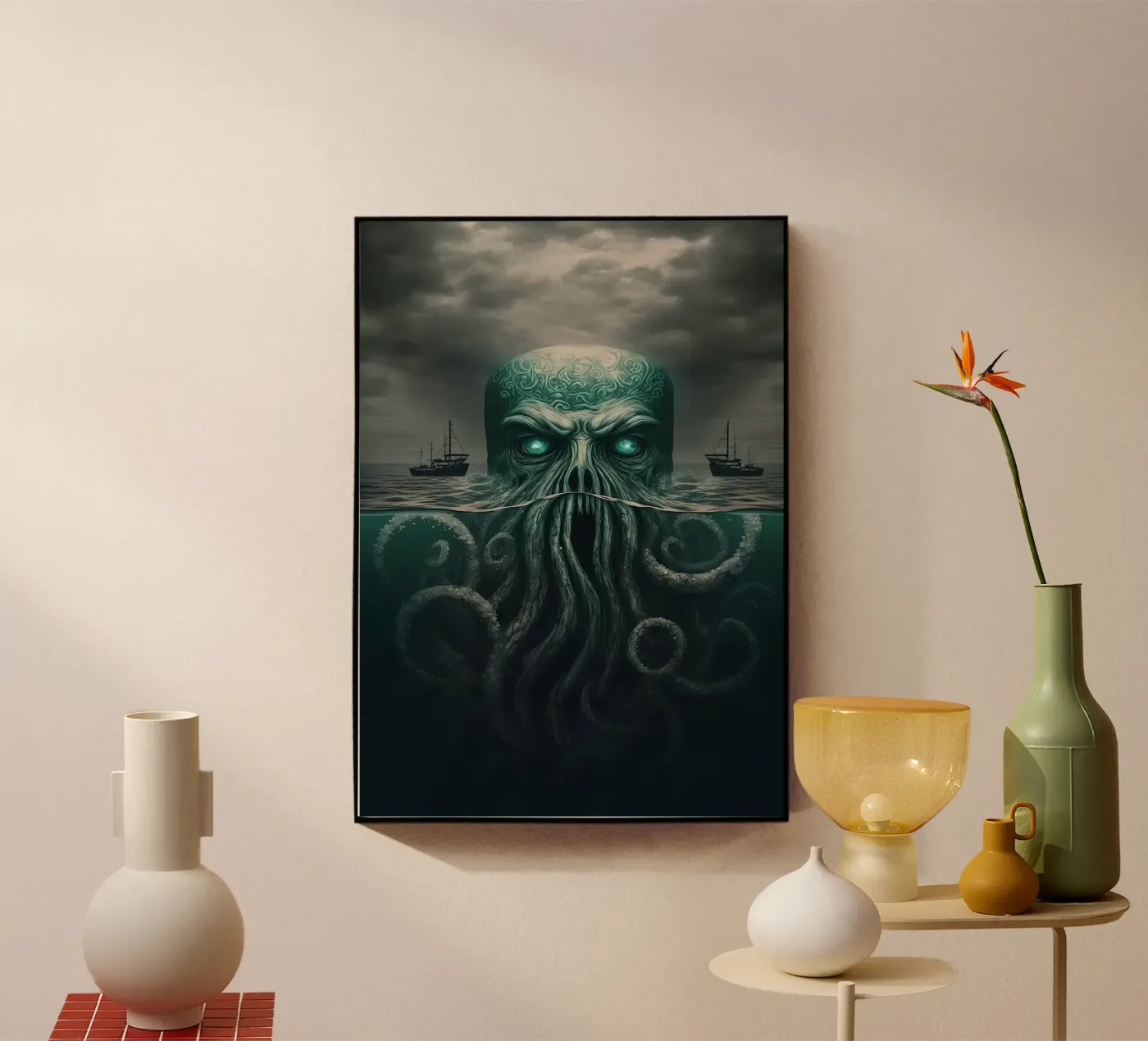 Octopus plexiglass da Mikesell