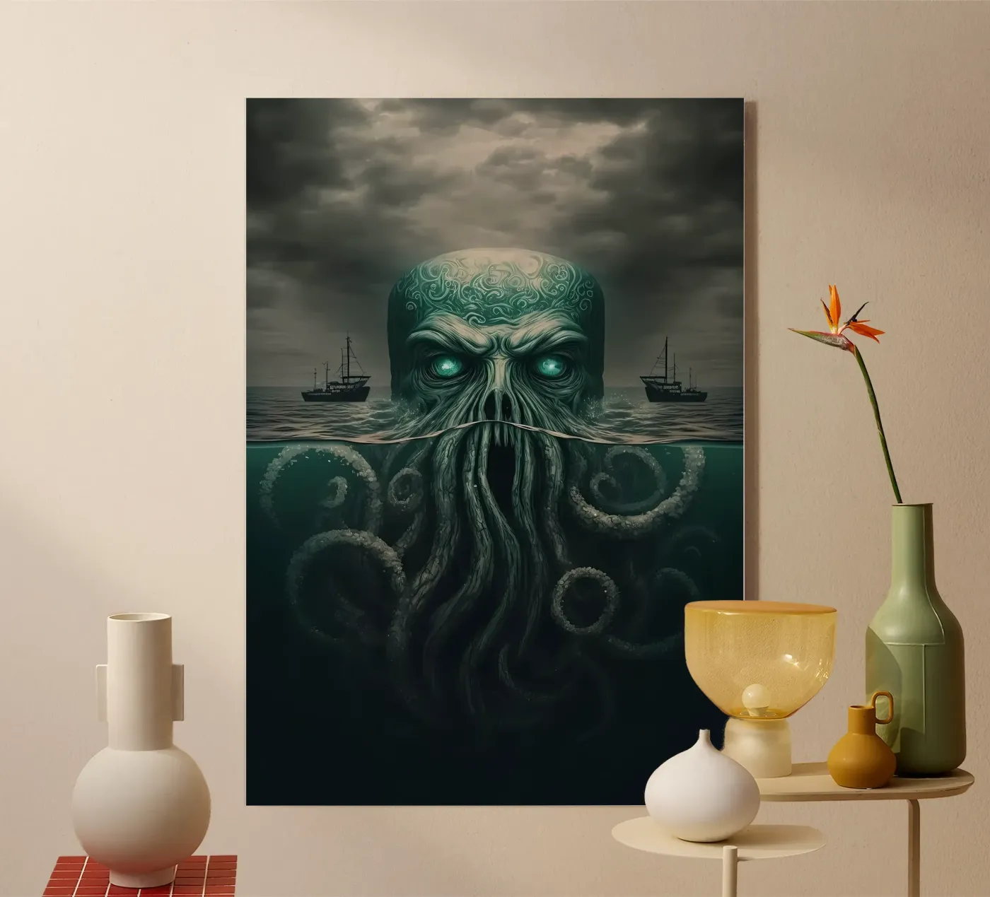 Octopus plexiglass da Mikesell