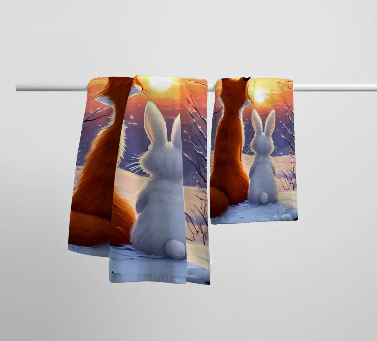 Poster minimalista 310 asciugamano da bagno da Kadynce