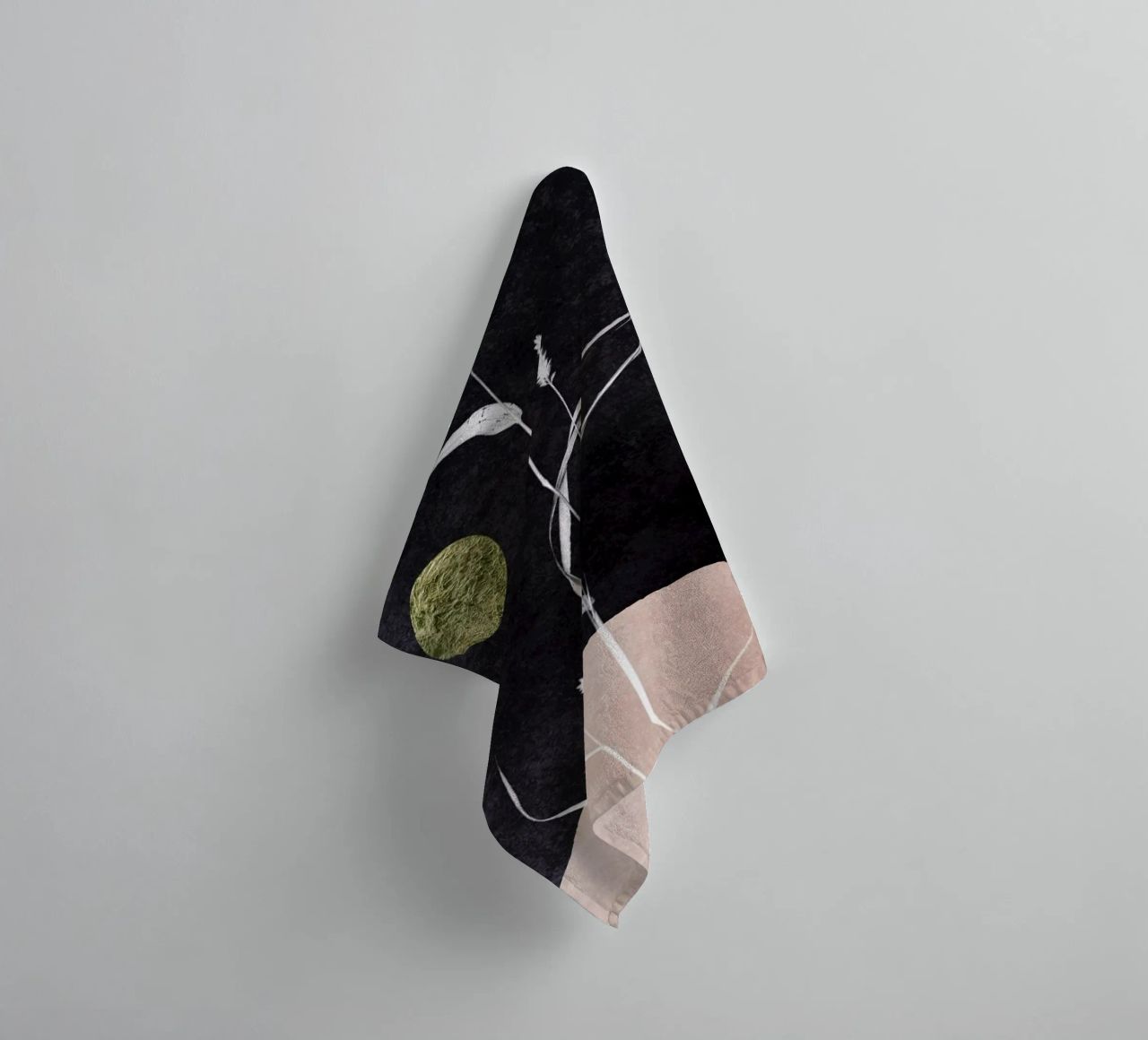 Glooming In The Dark towel by Kubistika