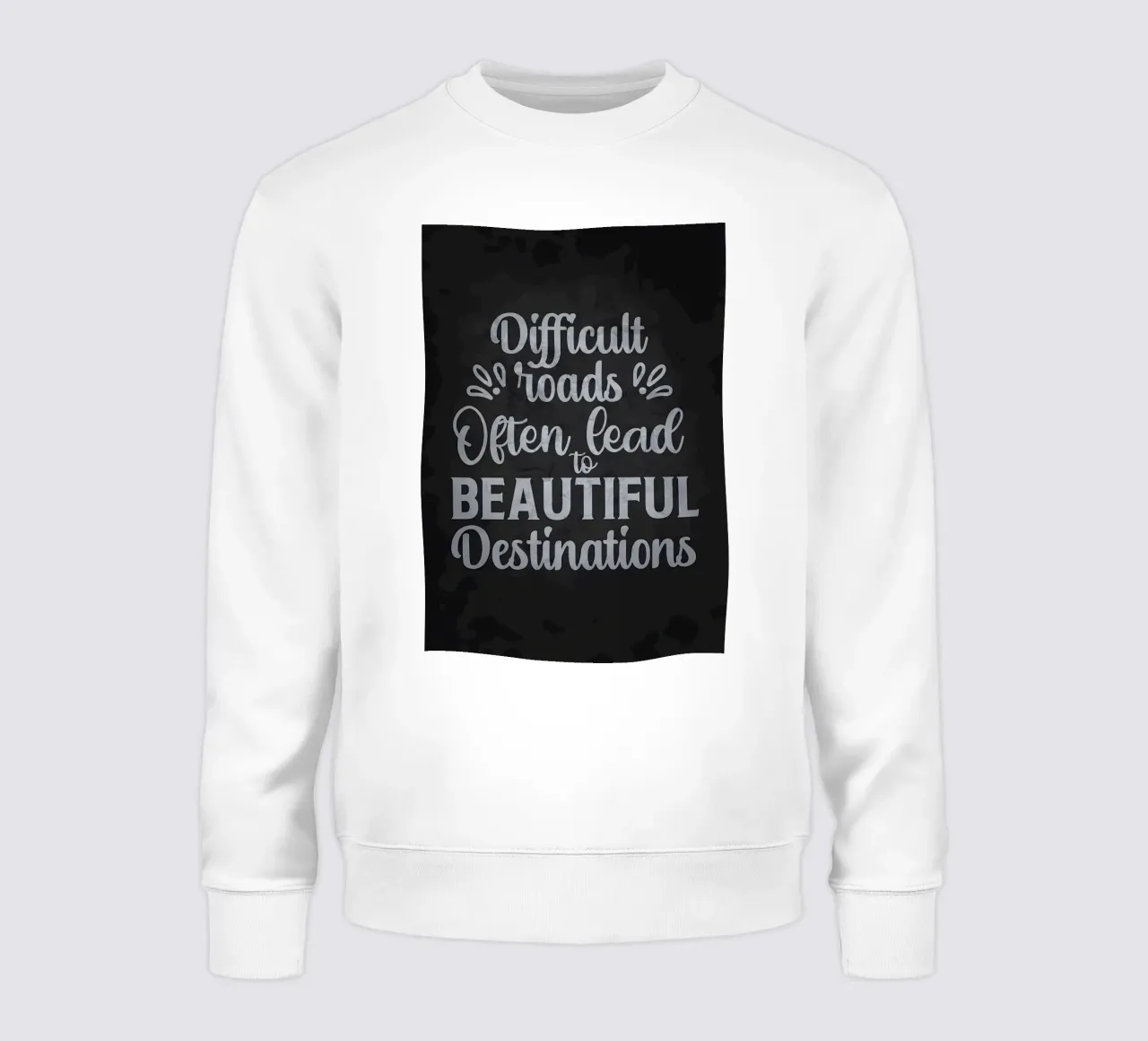 Difficult Roads sweatshirt by Farryn