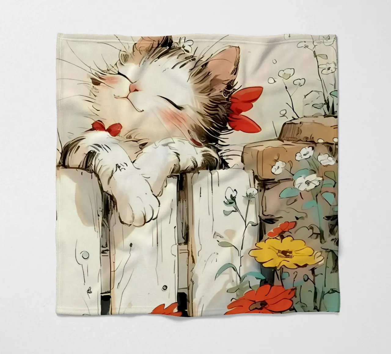 Minimalist Poster 311 fleece blanket by Kadynce