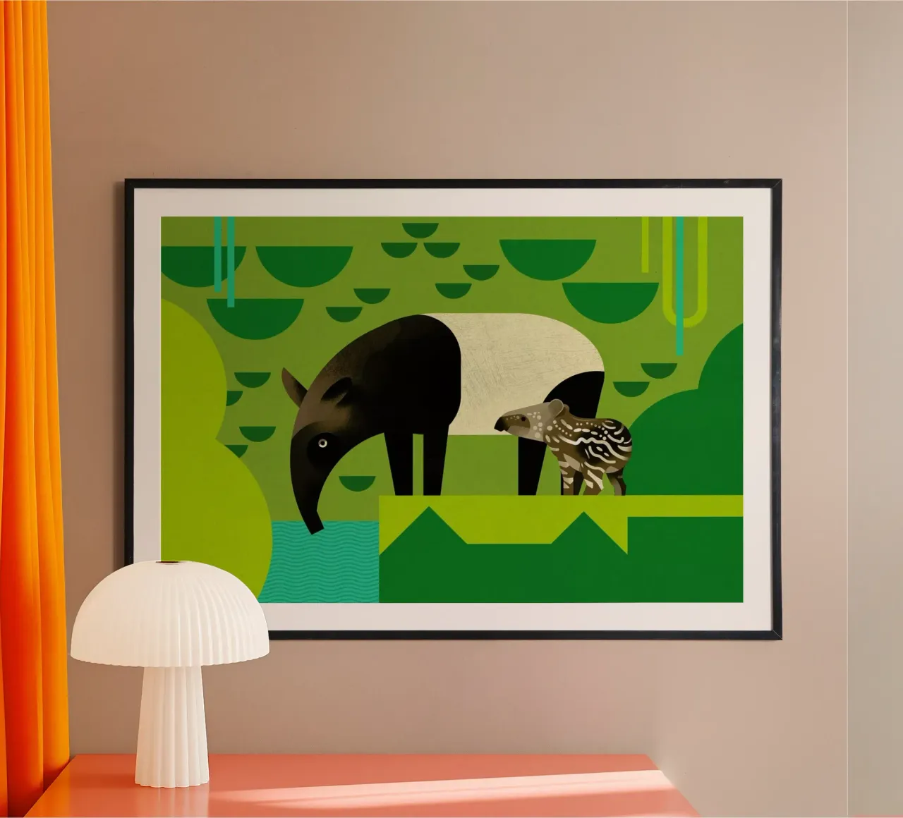 Tapir poster by Dieter Braun