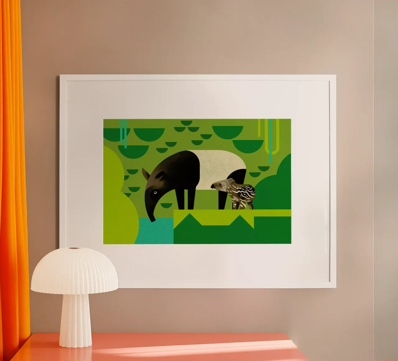 Tapir poster by Dieter Braun