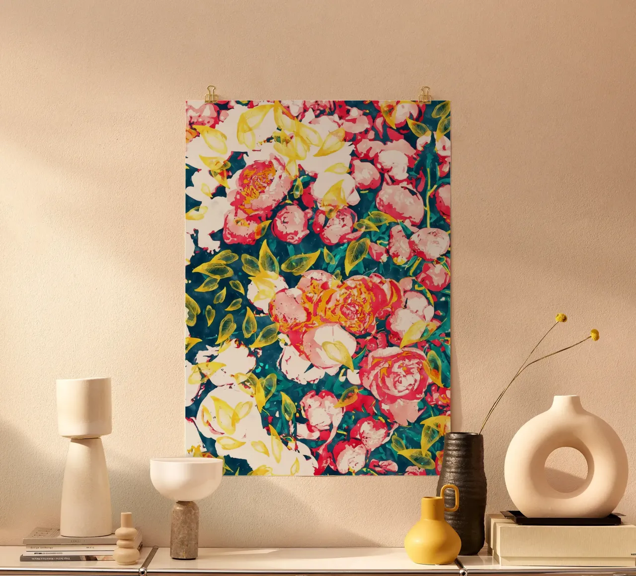 La natura sorride nei fiori poster da Ginnery