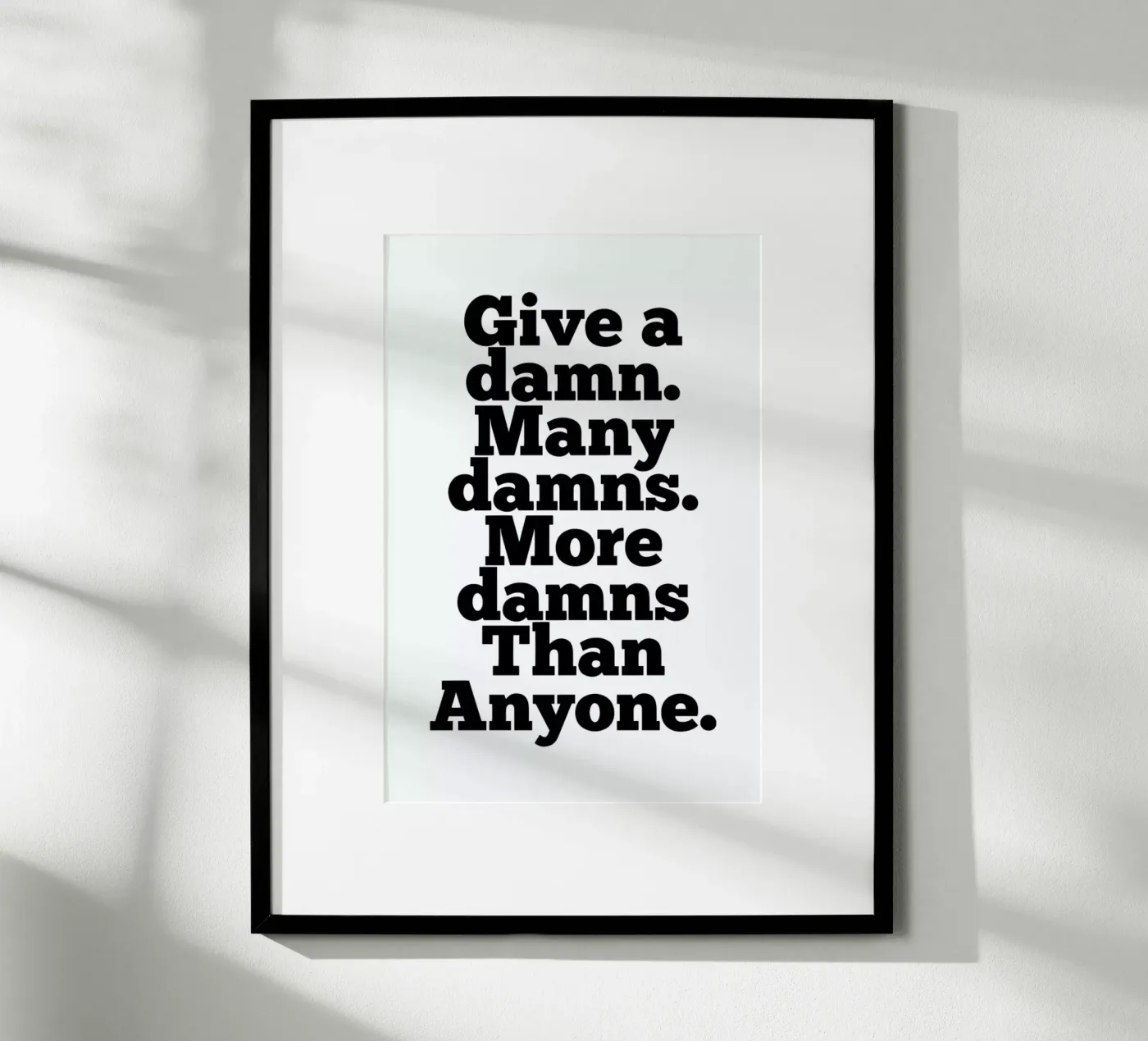 Damns poster da Mottos by Sinan Saydik