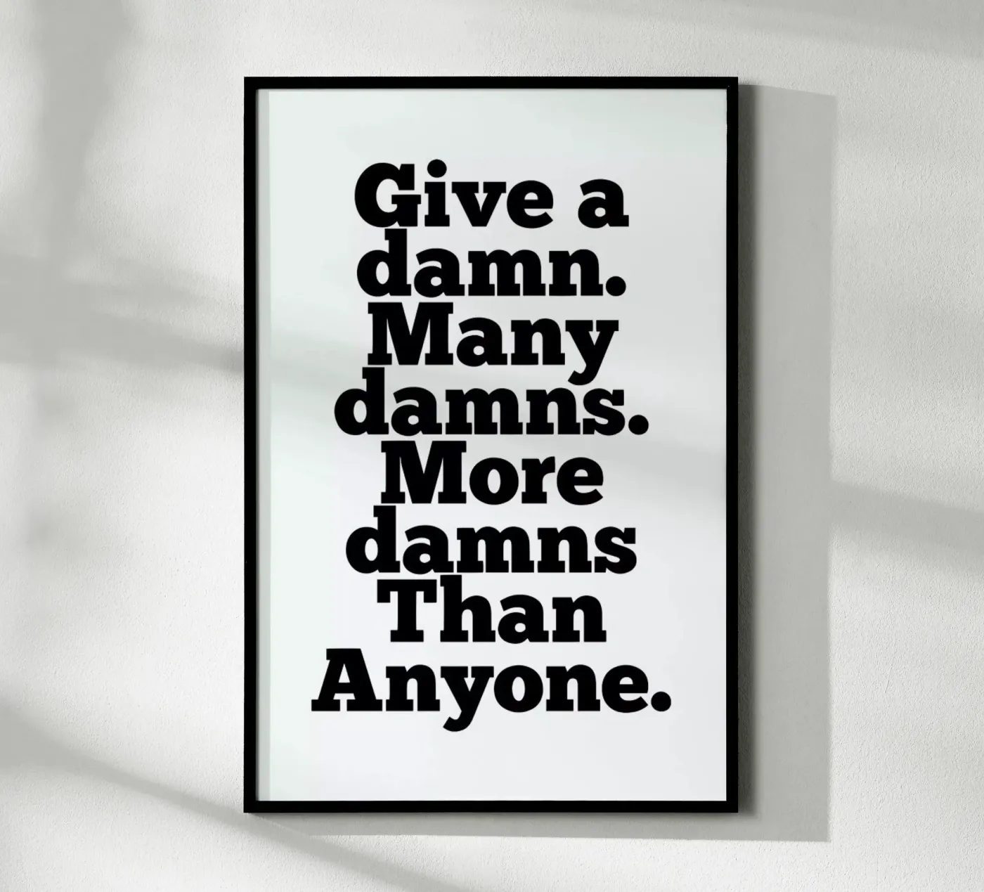 Damns poster da Mottos by Sinan Saydik