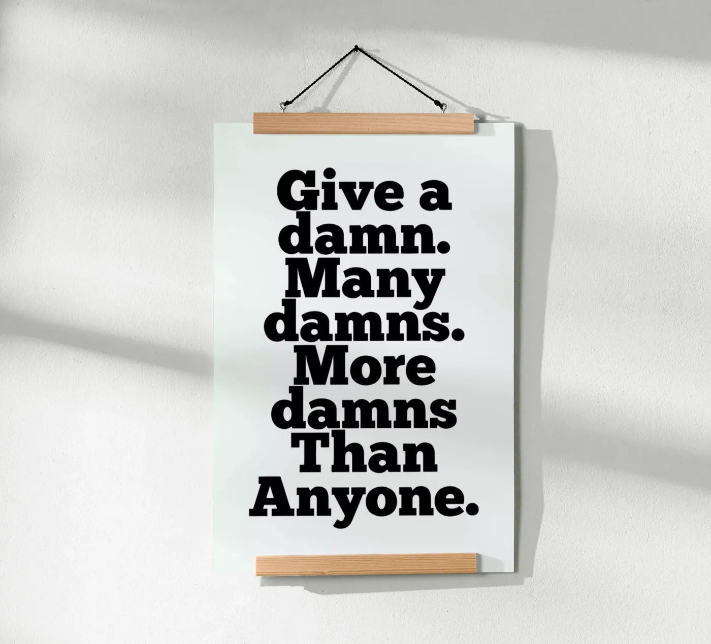 Damns poster da Mottos by Sinan Saydik