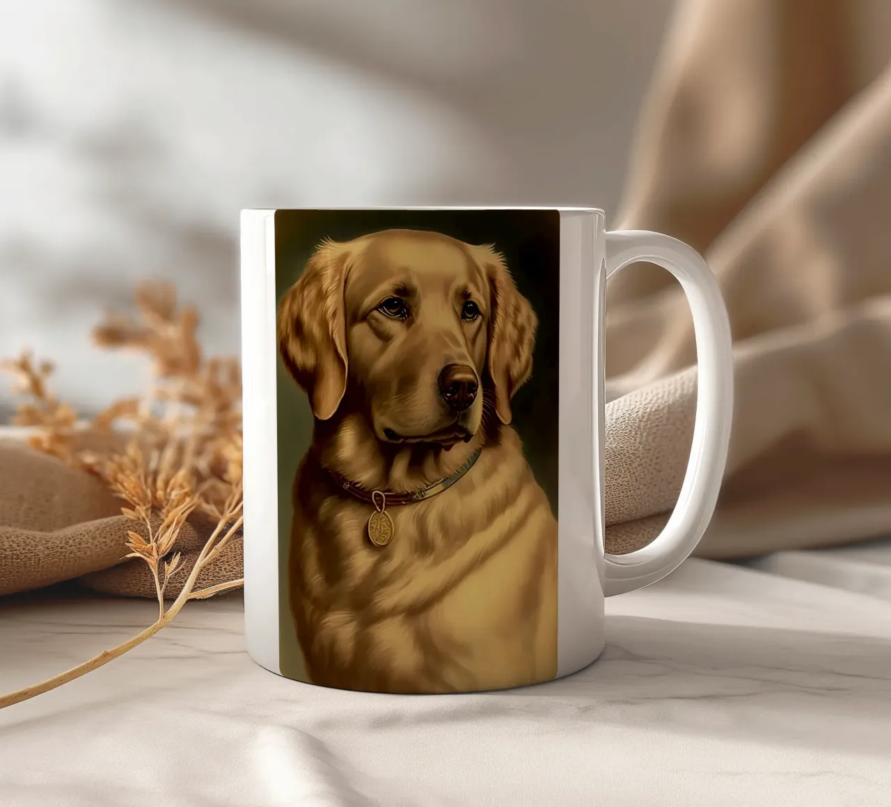Labrador Retriever tazza in ceramica da Mikesell