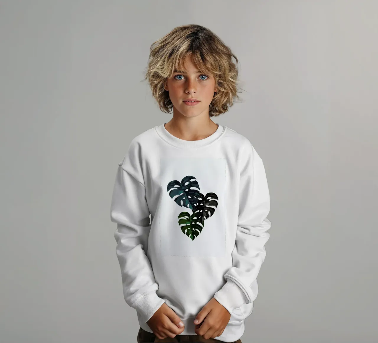 Monstera felpa bambino da Amy & Kurt