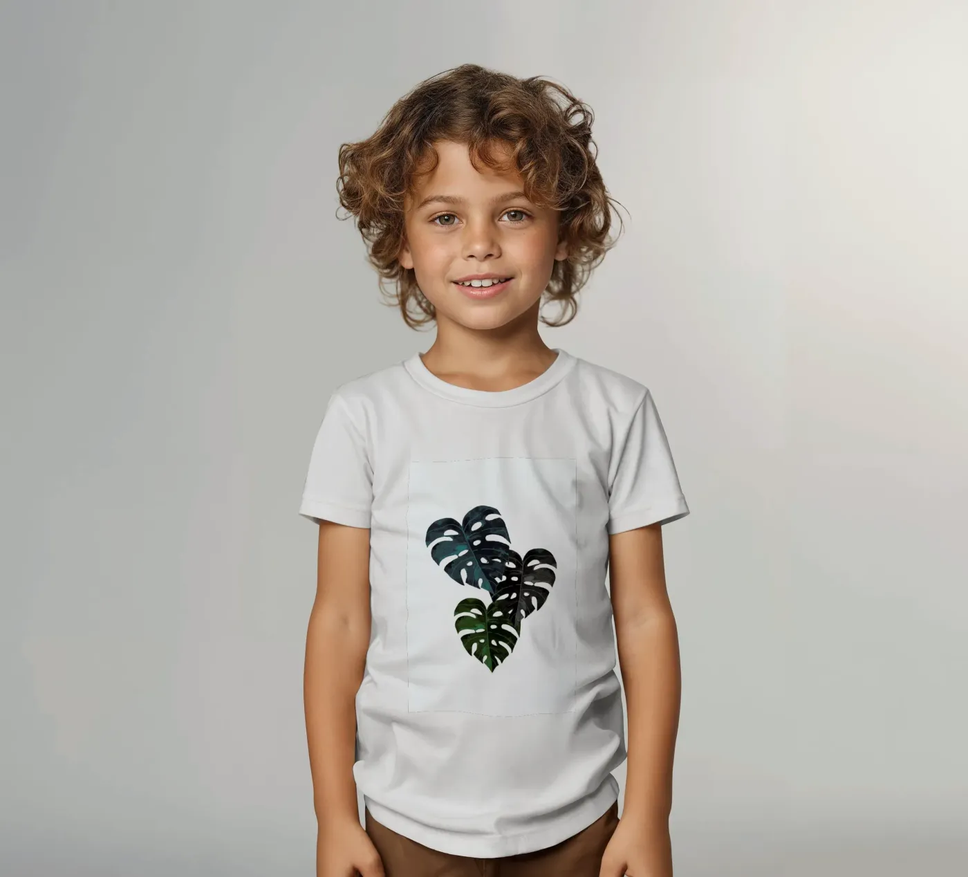 Monstera t-shirt bambini da Amy & Kurt