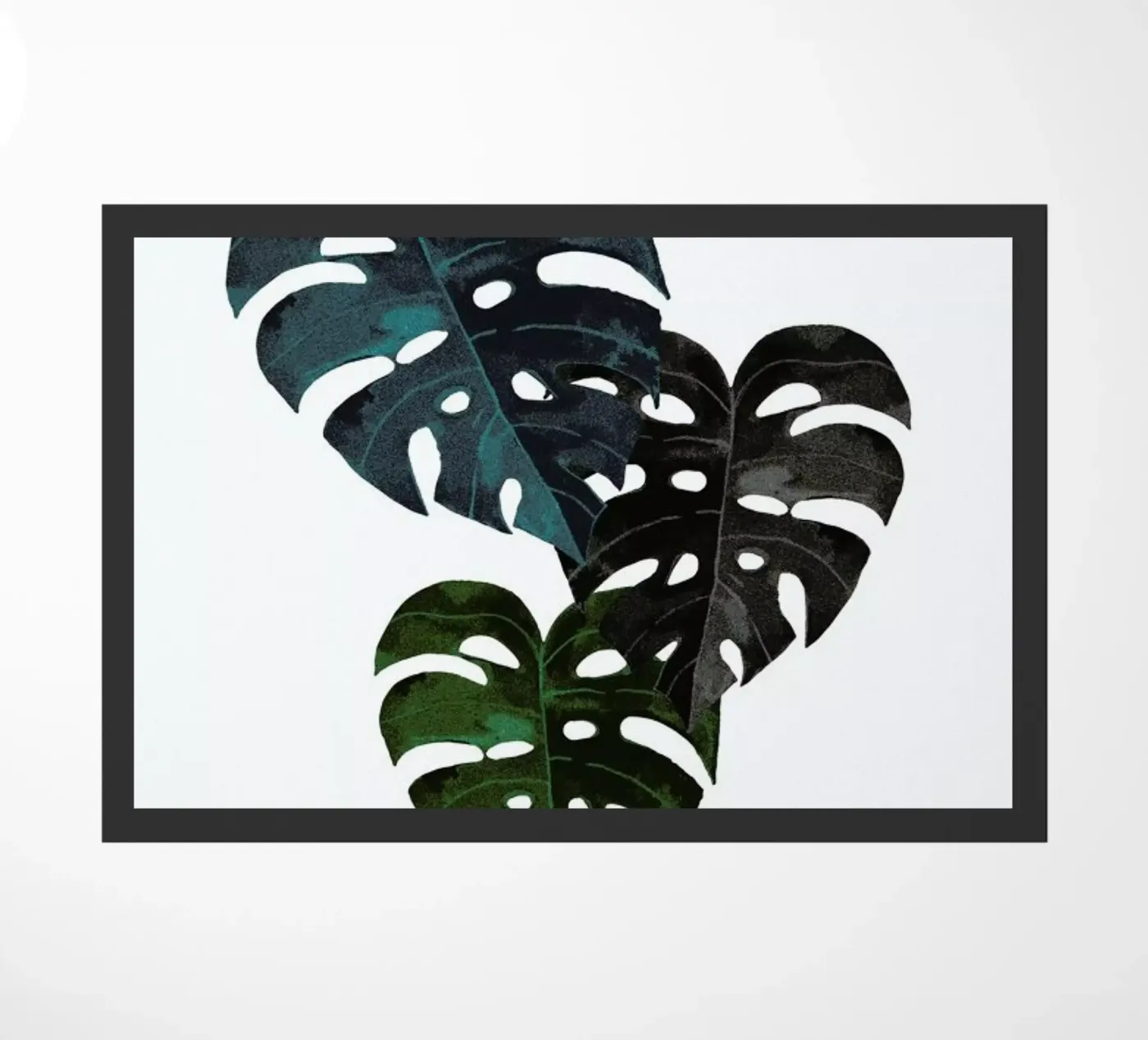 Monstera deurmat van Amy & Kurt