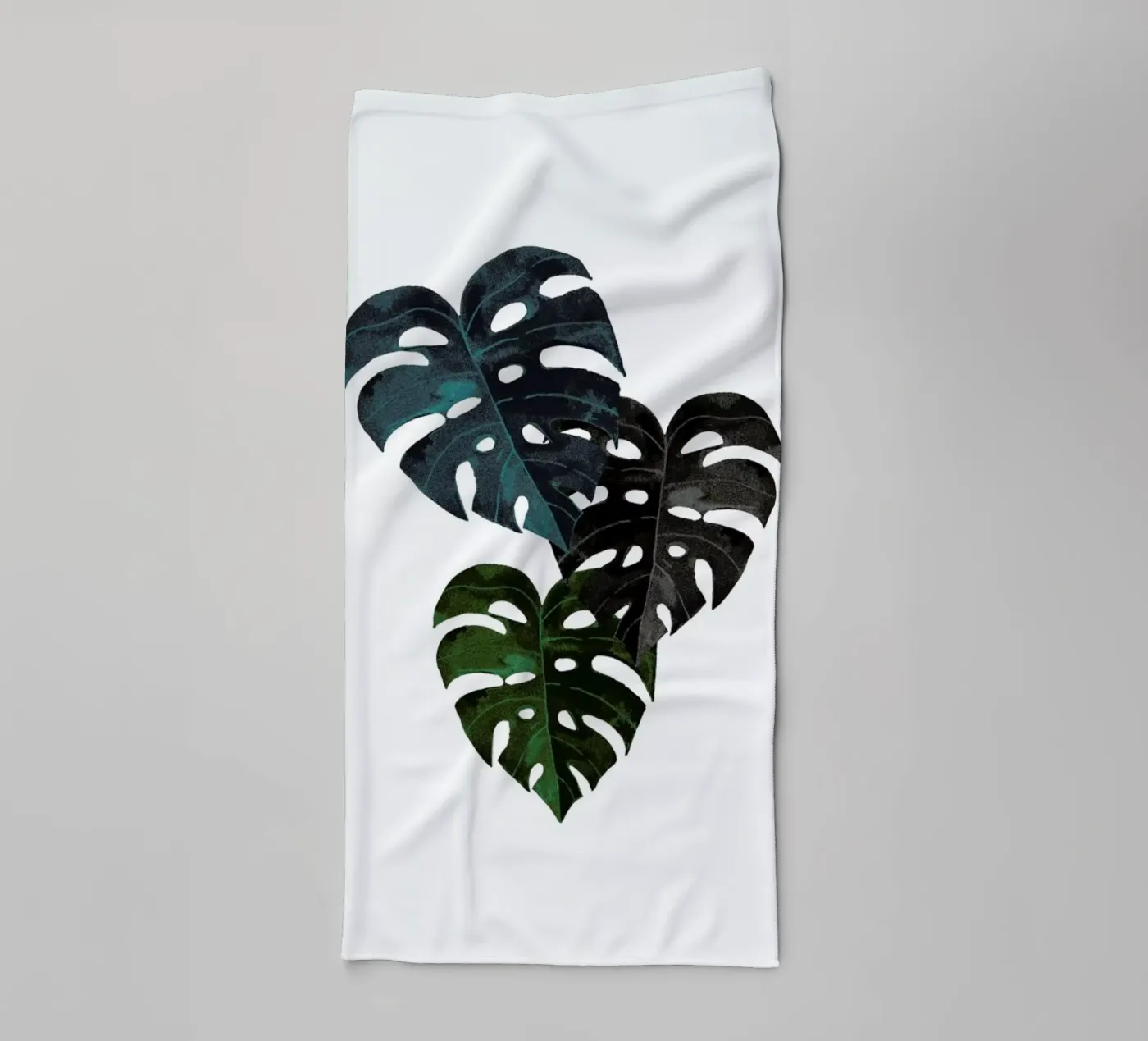 Monstera badhanddoek van Amy & Kurt
