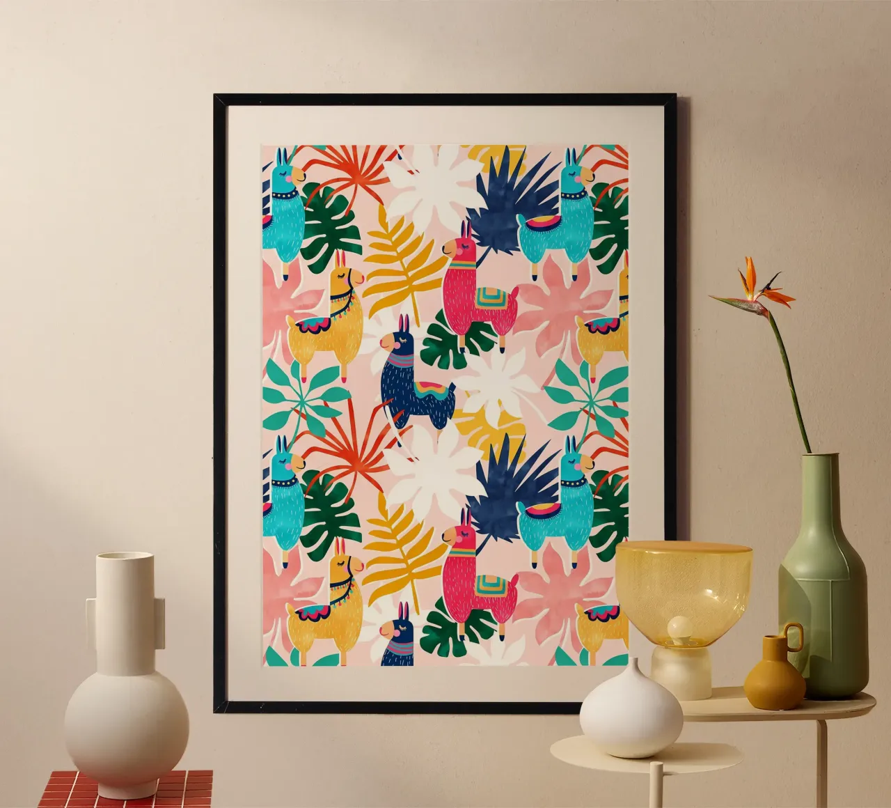 Continuate a essere affascinanti poster con telaio in alluminio da Ginnery