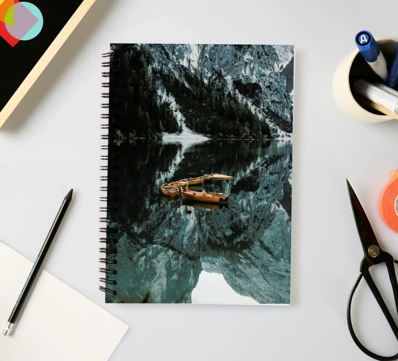Orange Fleet by @DaniKla spiral notebook by EyeEm Mobile GmbH