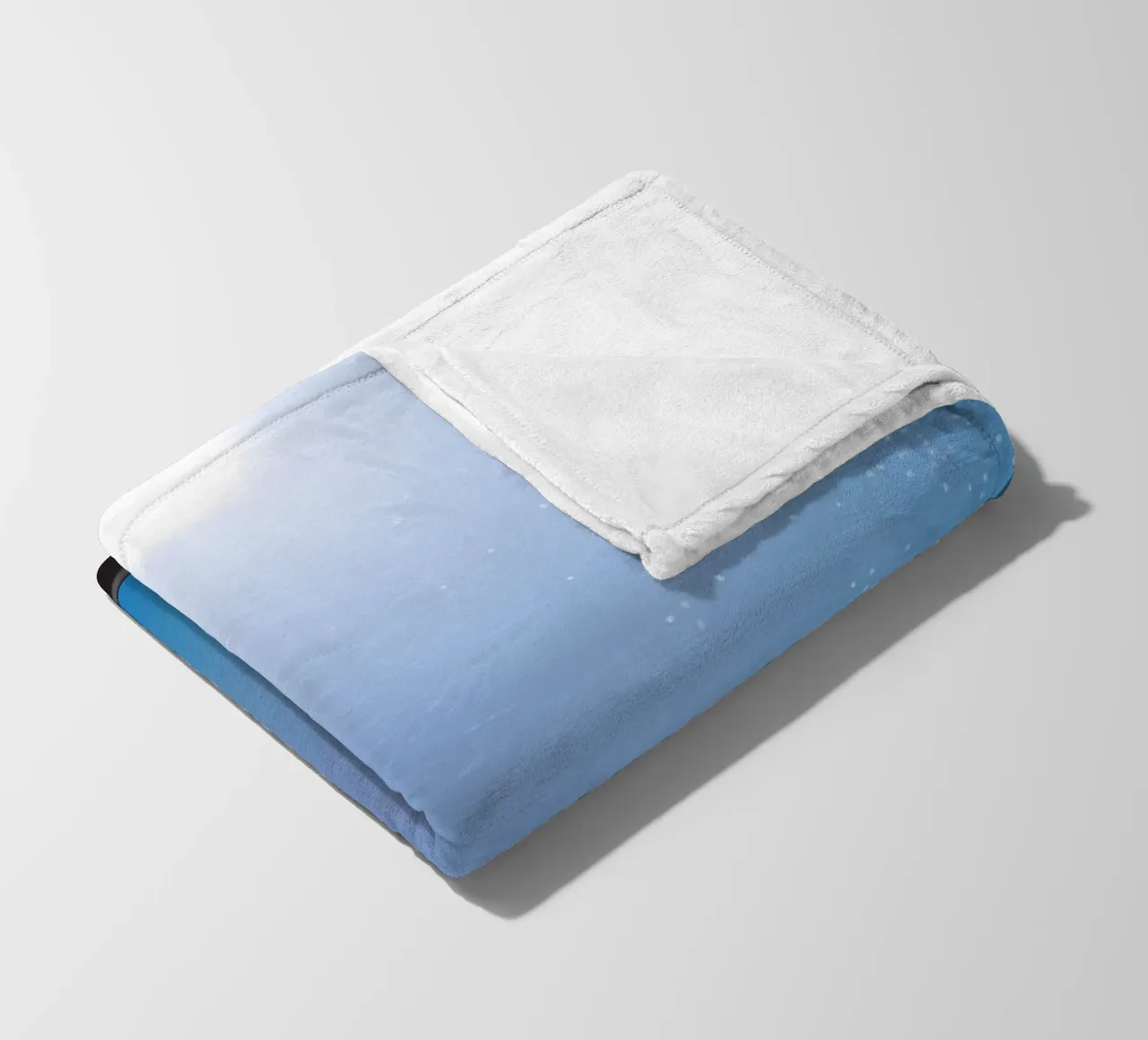 Gatto Luna e Stelle coperta in pile da Mikesell