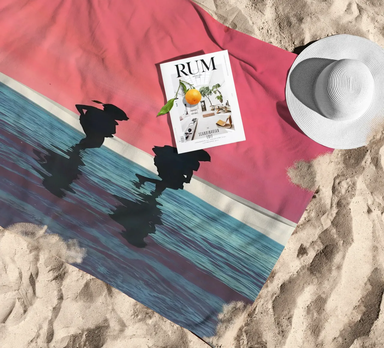 Fino al crepuscolo telo mare da Ginnery