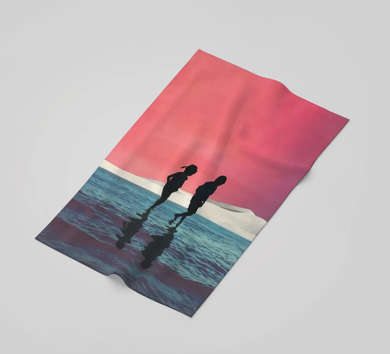 Jusqu'au crépuscule serviette de plage de Ginnery