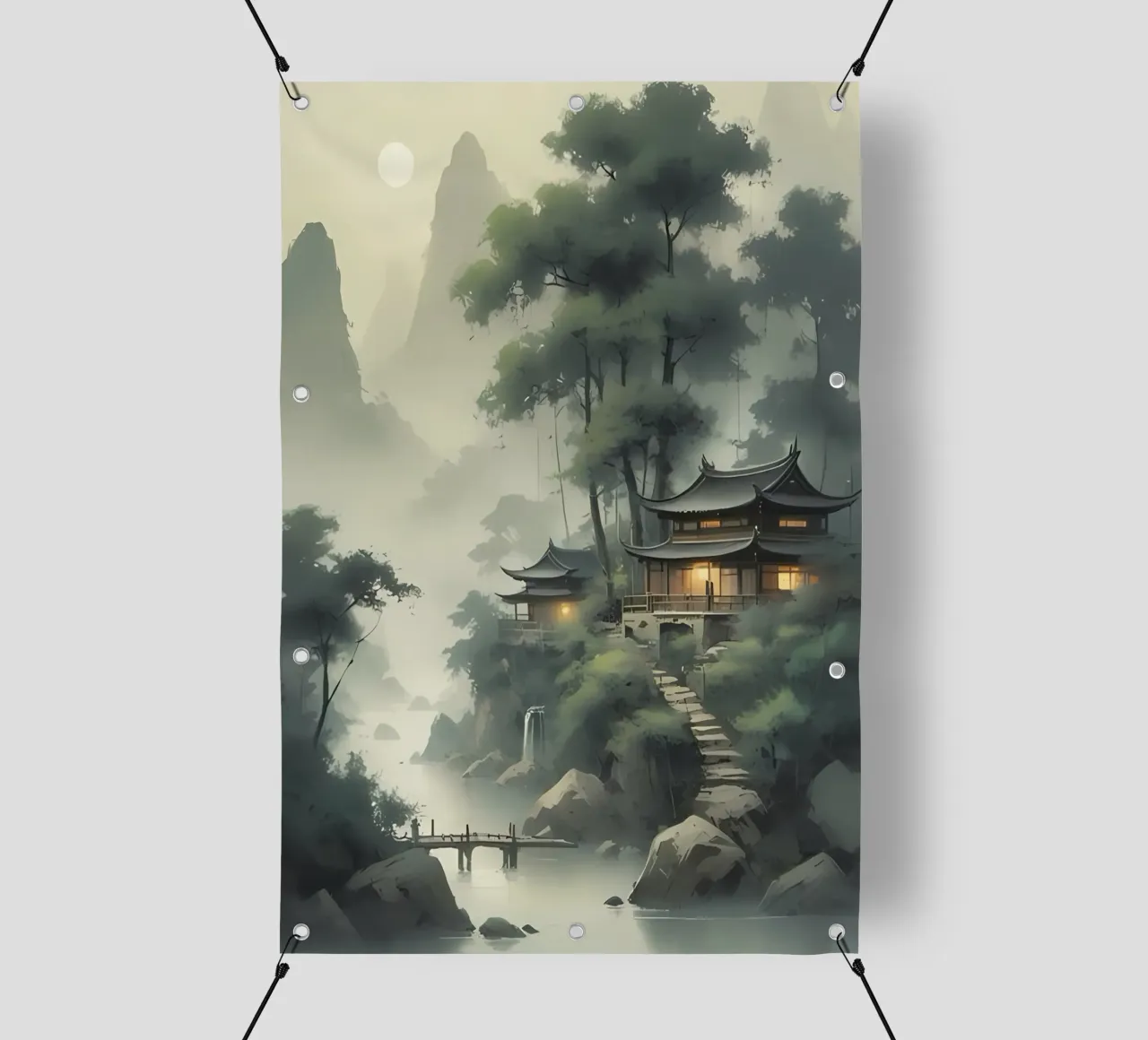 Poster minimalista 317 telo in pvc da Kadynce
