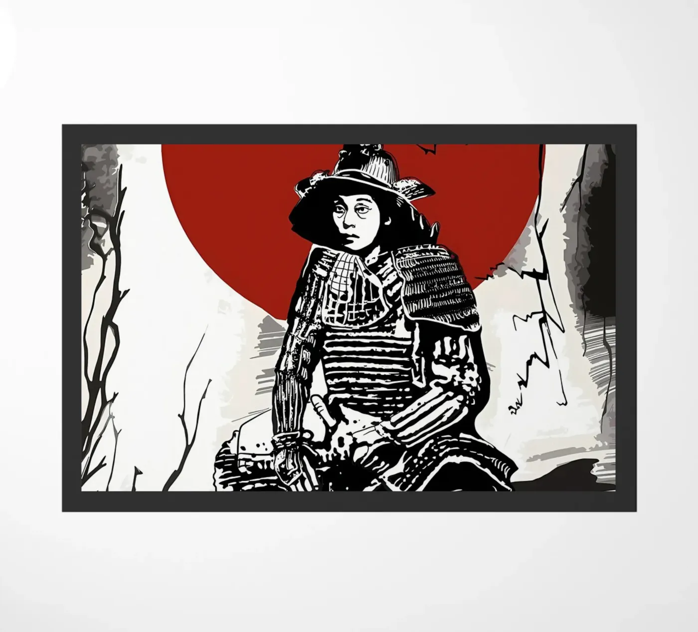 Poster doormat by Mikesell