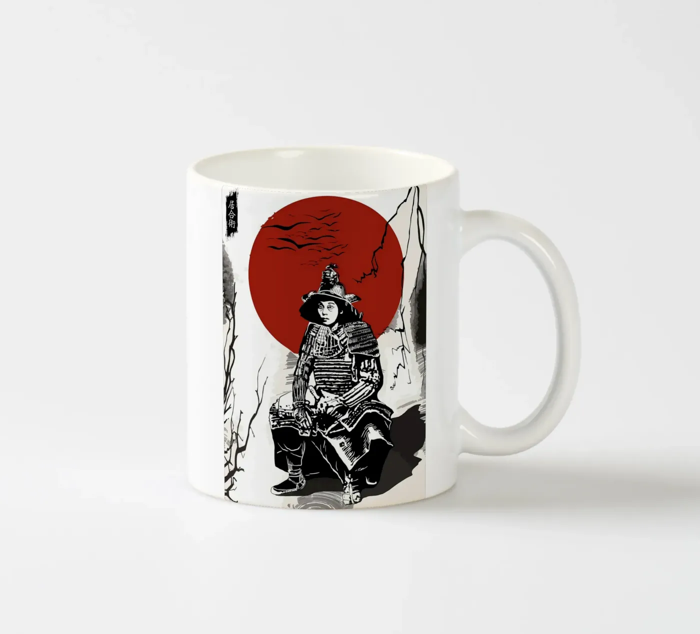 Poster ceramic mug by Mikesell