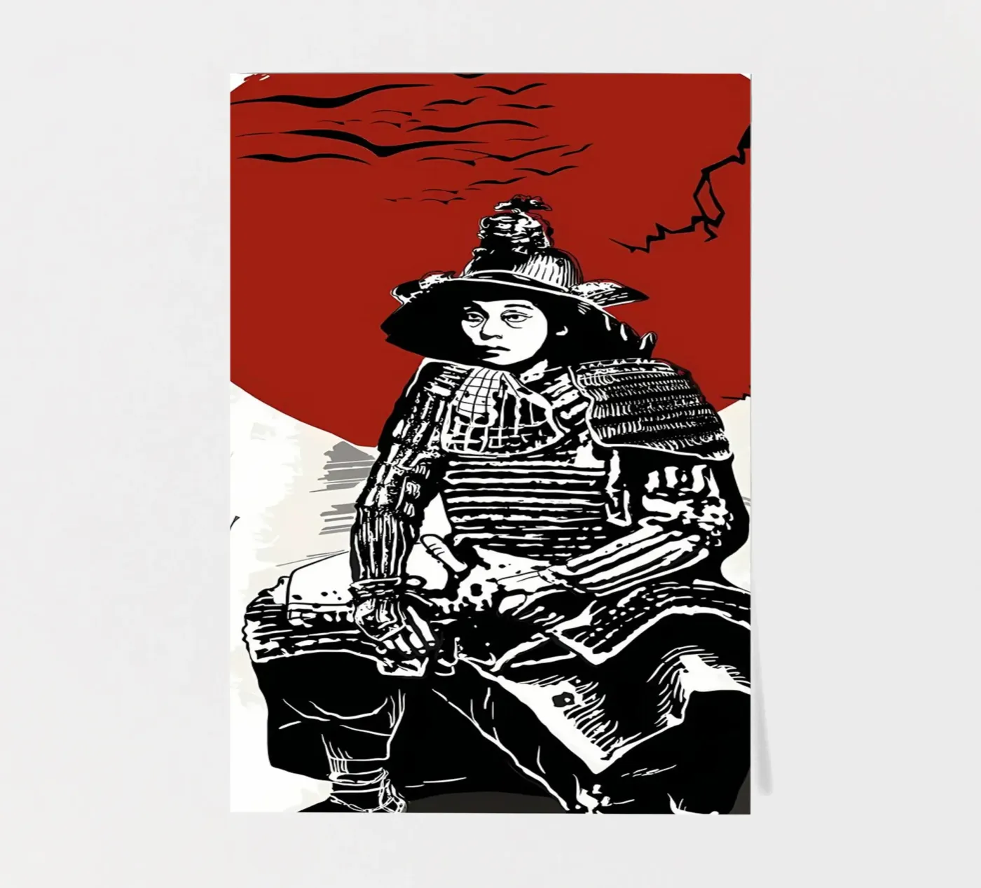 Poster sticker sheet by Mikesell