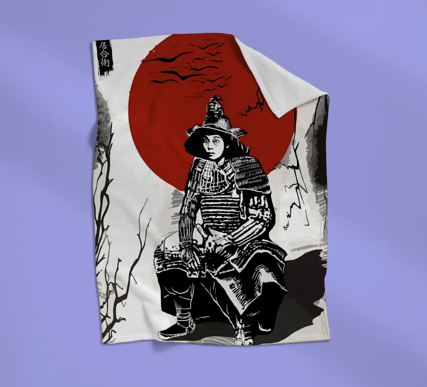 Poster fleece blanket by Mikesell