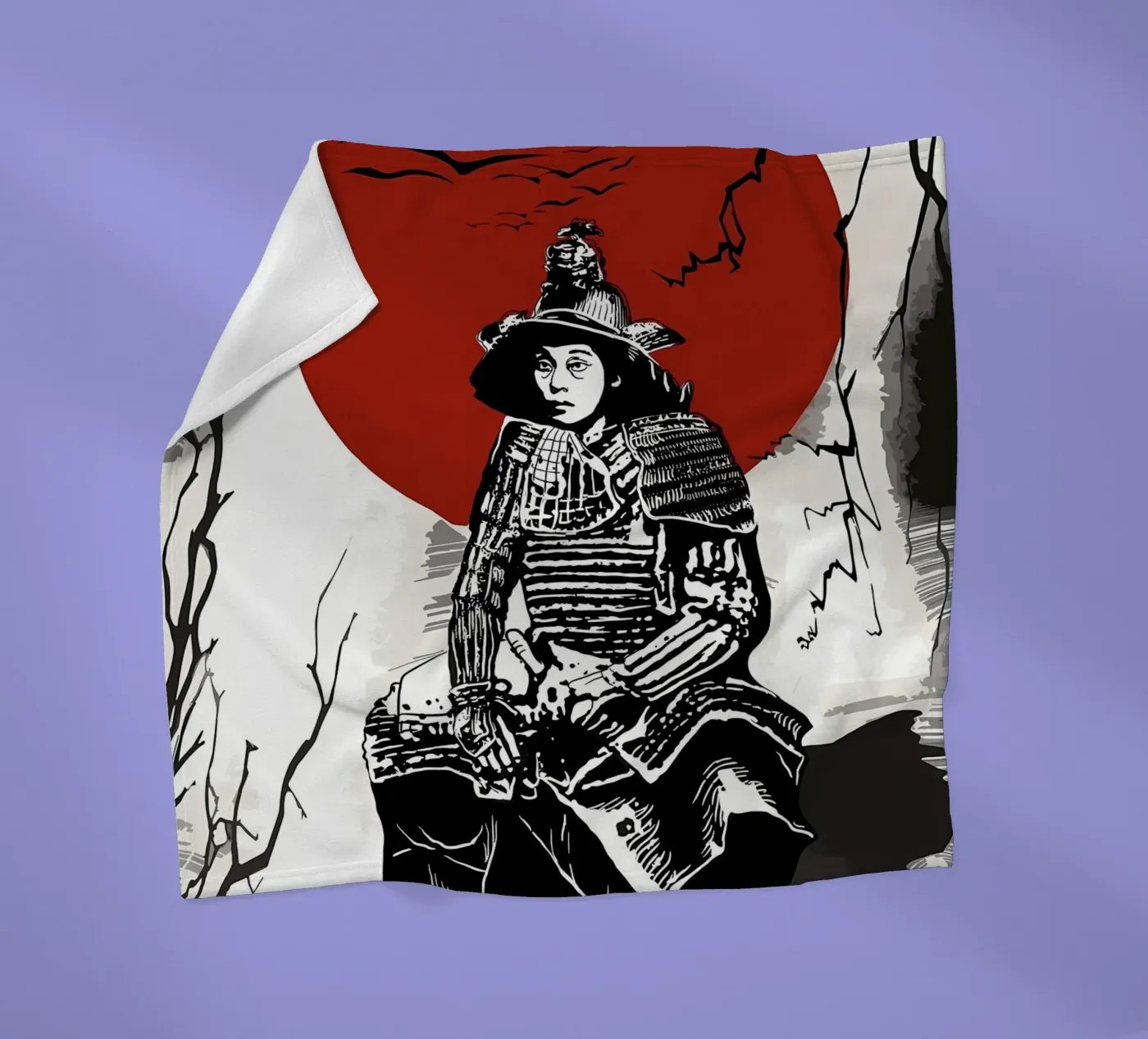 Poster fleece blanket by Mikesell