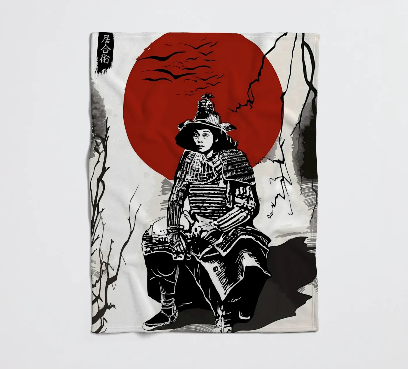 Poster fleece blanket by Mikesell