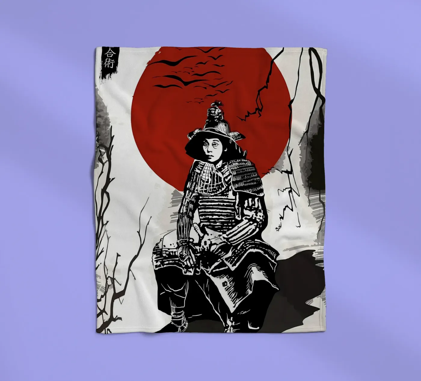 Poster fleece blanket by Mikesell