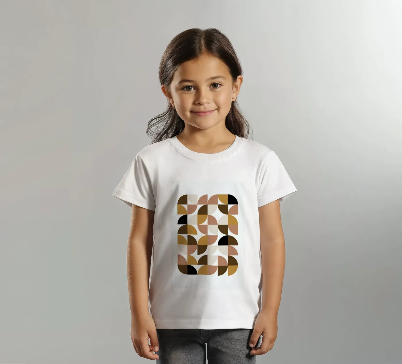 Geometric kinder t-shirt van Nordic Creators