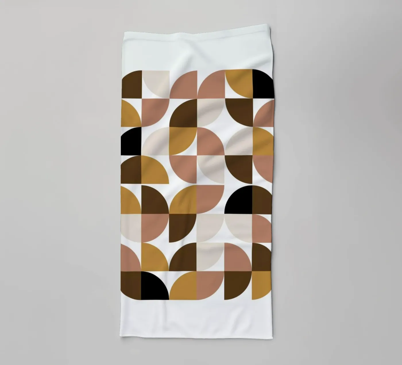 Geometric badhanddoek van Nordic Creators